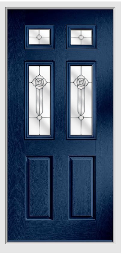 Energy efficient composite door