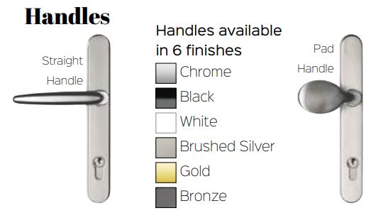 door handle options