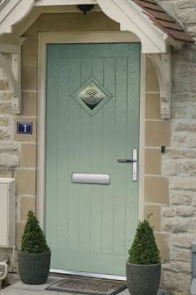 period green front door