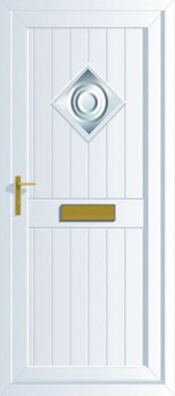 Bullion Glazed front door