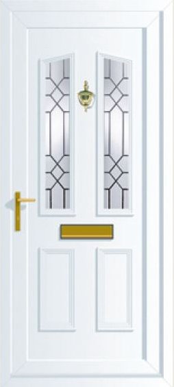 CL5 glass Windsor front door