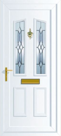 DB4 Front door with glass