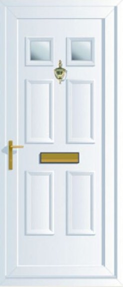 Glazed Edwardian uPVC doors
