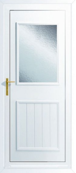 Glazed back door