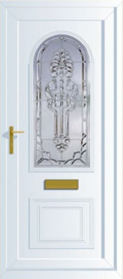 Devon uPVC front door