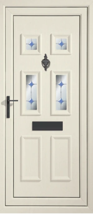 solid uPVC door