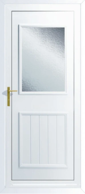 white door