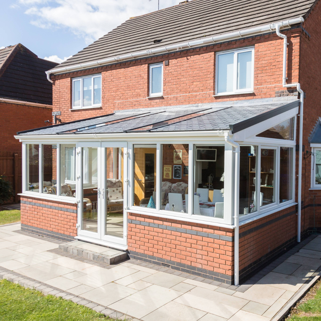 Lean to conservatory